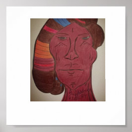 Poster Cartaz de Arte Multiracial