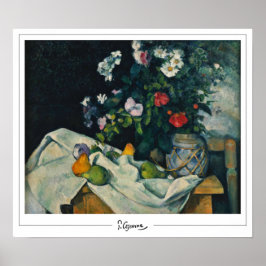 Poster Cartaz de Arte Paul Cézanne Zedign #307