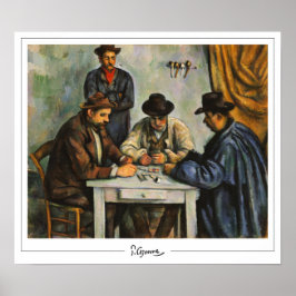 Poster Cartaz de Arte Paul Cézanne Zedign #386