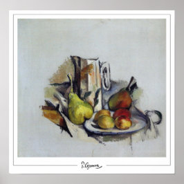 Poster Cartaz de Arte Paul Cézanne Zedign #459