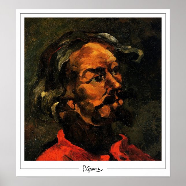 Poster Cartaz de Arte Paul Cézanne Zedign #729 (Frente)