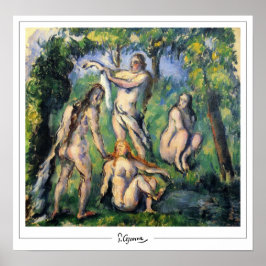 Poster Cartaz de Arte Paul Cézanne Zedign #786