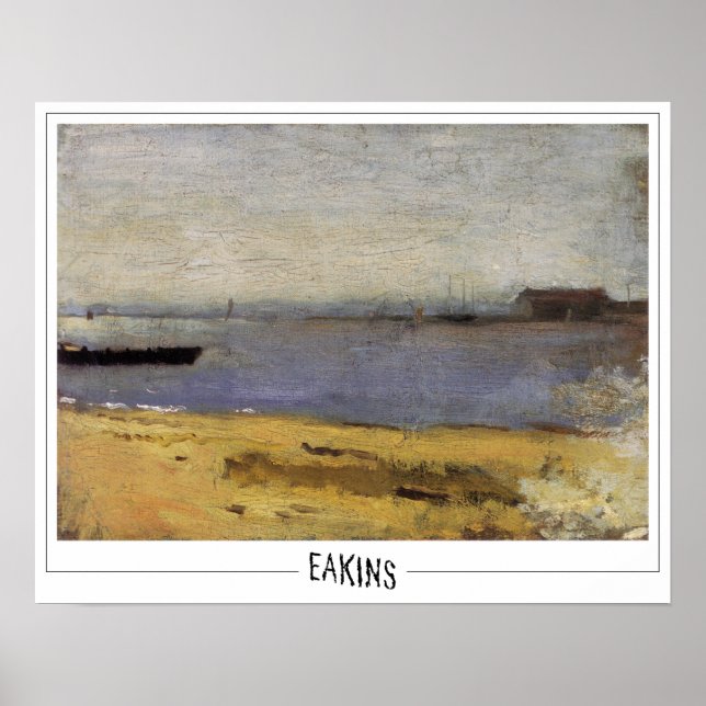 Poster Cartaz de Arte Thomas Eakins Zedign #130 (Frente)
