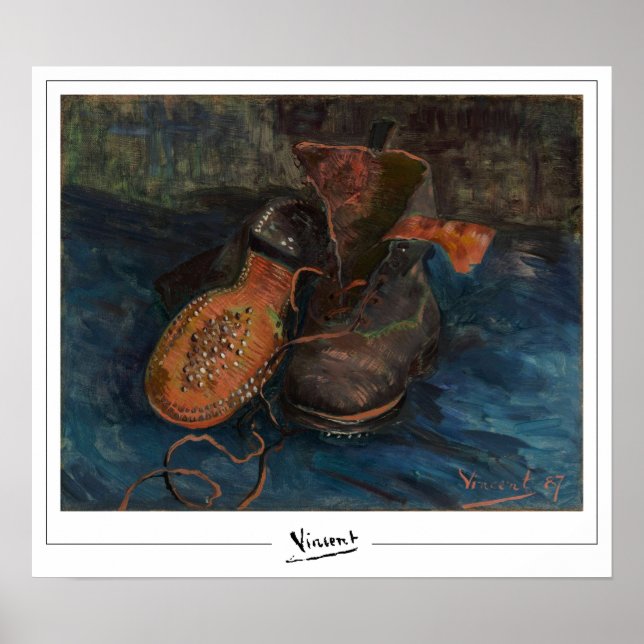 Poster Cartaz de Arte Vincent Van Gogh Zedign #23 (Frente)