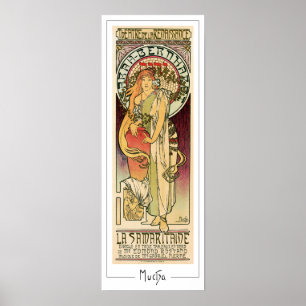 Poster Cartaz de Arte Zedign de Alphonse Mucha #329