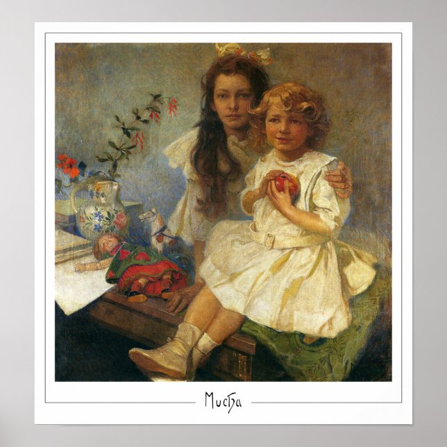 Poster Cartaz de Arte Zedign de Alphonse Mucha #331 (Frente)