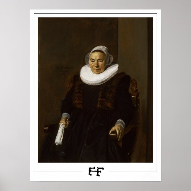 Poster Cartaz de Arte Zedign de Frans Hals #111 (Frente)