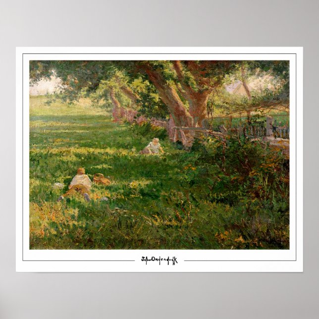 Poster Cartaz de Arte Zedign de Julian Onderdonk #14 (Frente)