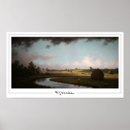Poster Cartaz de Arte Zedign de Martin Johnson Heade #104