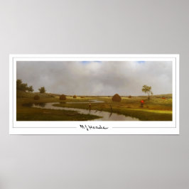 Poster Cartaz de Arte Zedign de Martin Johnson Heade #111