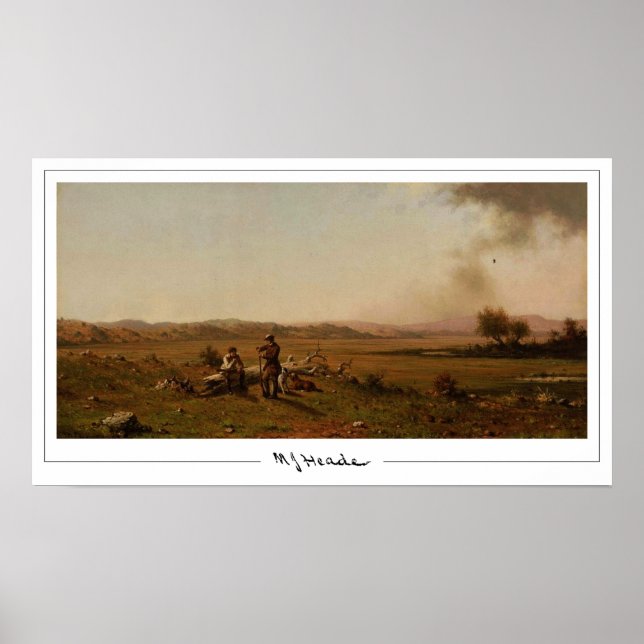 Poster Cartaz de Arte Zedign de Martin Johnson Heade #113 (Frente)
