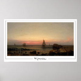 Poster Cartaz de Arte Zedign de Martin Johnson Heade #168