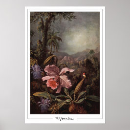 Poster Cartaz de Arte Zedign de Martin Johnson Heade #202