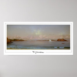 Poster Cartaz de Arte Zedign de Martin Johnson Heade #207