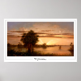 Poster Cartaz de Arte Zedign de Martin Johnson Heade #253