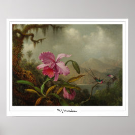 Poster Cartaz de Arte Zedign de Martin Johnson Heade #51