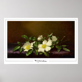 Poster Cartaz de Arte Zedign de Martin Johnson Heade #52