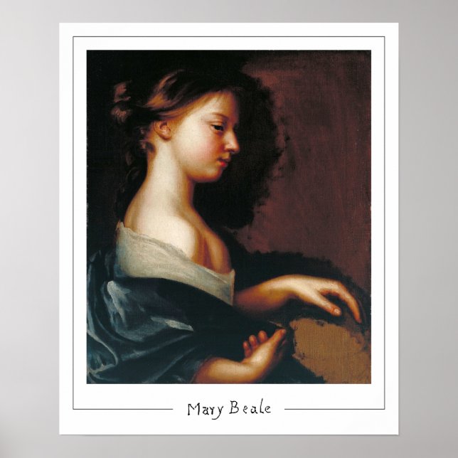 Poster Cartaz de Arte Zedign de Mary Beale #5 (Frente)