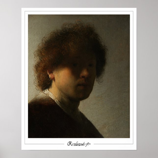 Poster Cartaz de Arte Zedign de Rembrandt van Rijn #18 (Frente)