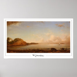 Poster Cartaz de Arte Zedign Martin Johnson Heade #102
