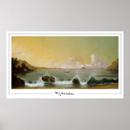 Poster Cartaz de Arte Zedign Martin Johnson Heade #48