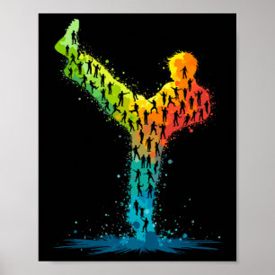 Poster Cartaz de Artes Marciais