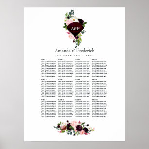 Poster Cartaz de Assentos para Aniversário de 40 Anos de