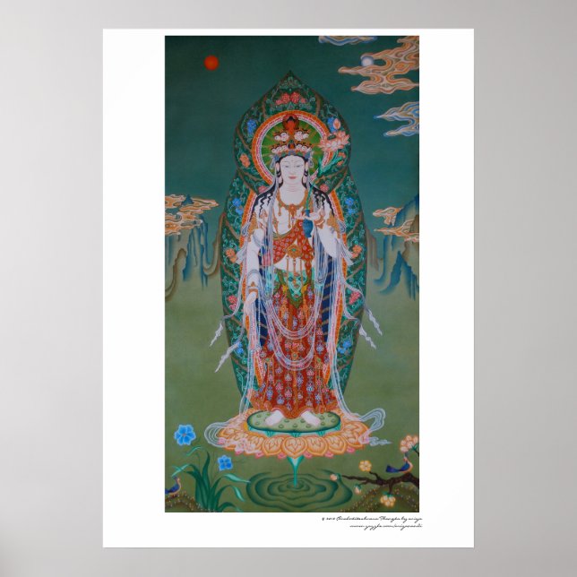 Póster Cartaz de Avalokiteshvara (Frente)