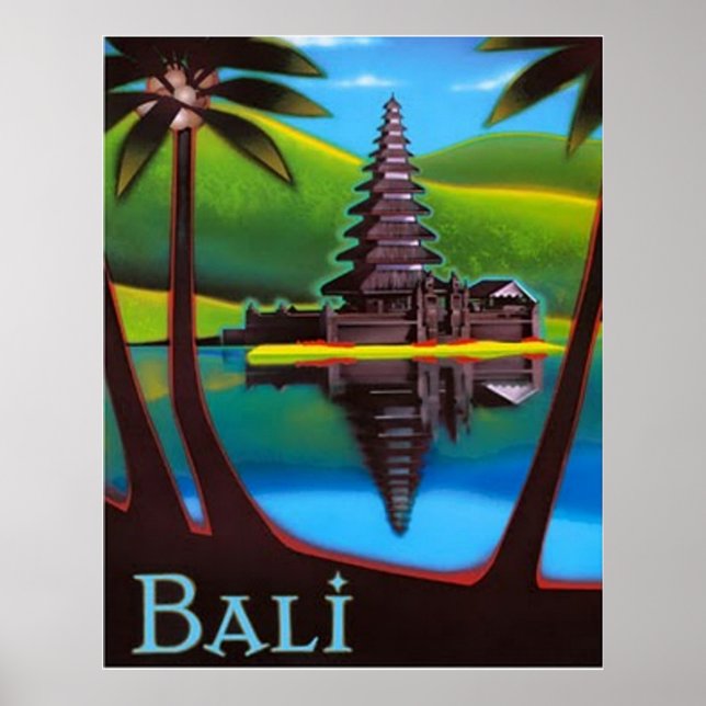 Poster Cartaz de Bali (Frente)