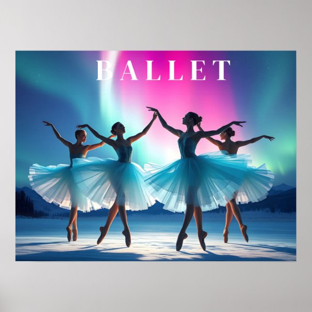 Poster Cartaz de Ballet (Frente)