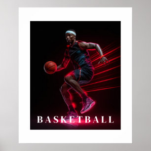 Poster Cartaz de Basquetebol