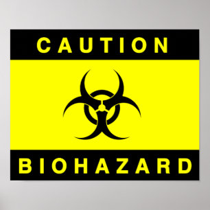 Póster Cartaz de Biohazard