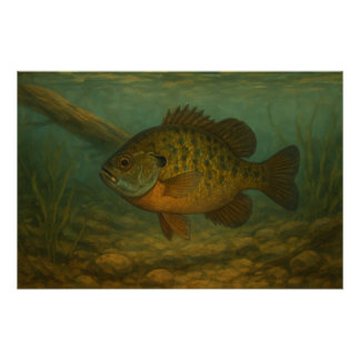 Póster Cartaz de Bluegill
