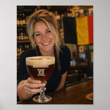 Cartaz de Boas-Vindas ao Crepúsculo da Belgian Ale