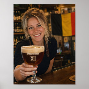 Poster Cartaz de Boas-Vindas ao Crepúsculo da Belgian Ale