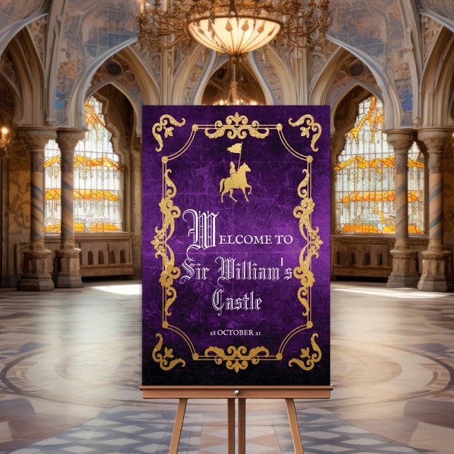 Poster Cartaz de Boas-Vindas da Renascença Medieval (Criador carregado)