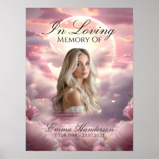 Poster Cartaz de Boas-Vindas Memorial Asas Celestiais