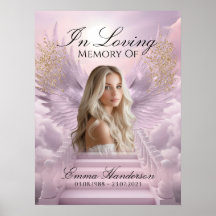 Cartaz de Boas-Vindas Memorial de Ascensão Angelic