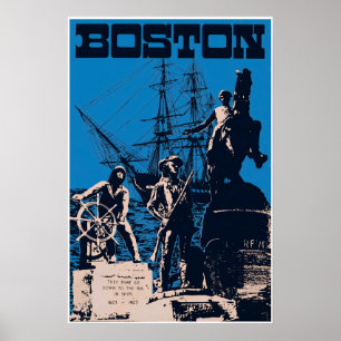 Poster Cartaz de Boston