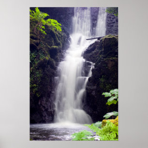 Poster Cartaz de Cachoeira, Escócia
