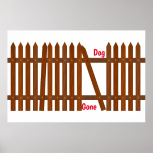 Poster Cartaz de Cachorro Perdido