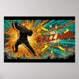 Poster cartaz de calistenia bazzam