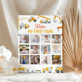 Poster Cartaz de Cartaz do Primeiro Ano de Construção