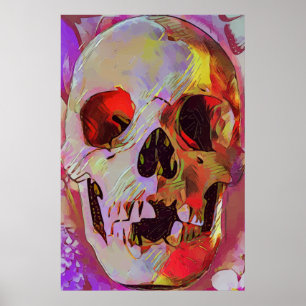 Poster Cartaz de Caveira