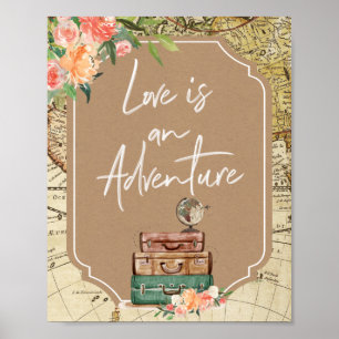 Poster Cartaz de Chá de Noiva Amor é uma Aventura