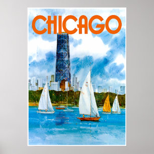 Poster Cartaz de Chicago