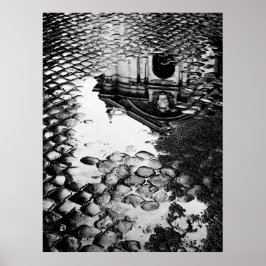 Poster Cartaz de Chuva em Roma