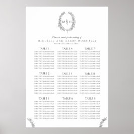 Poster Cartaz de cinzas escuras por baixo dos assentos de