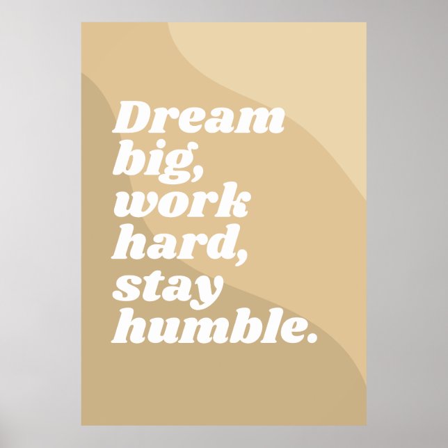 Poster Cartaz de Citação Motivacional (Frente)