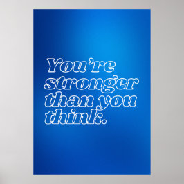 Poster Cartaz de Citação Motivacional